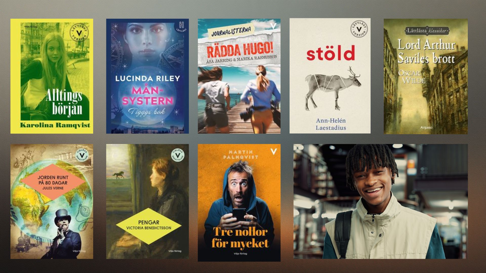 Bokslag till böckerna för Träna svenska