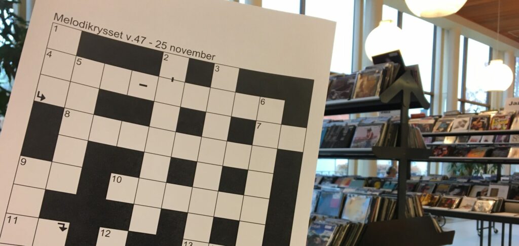 Melodikrysset i tidningen