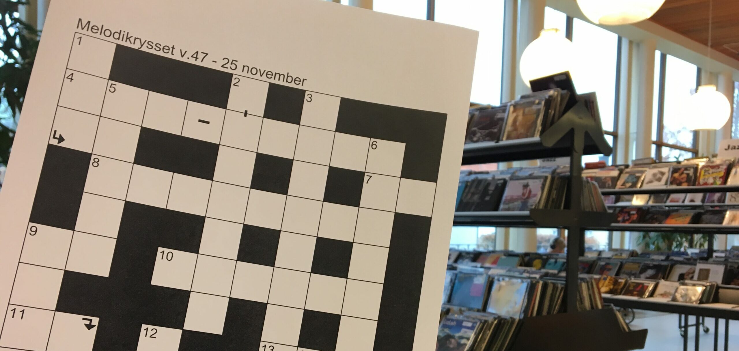 Melodikrysset i tidningen