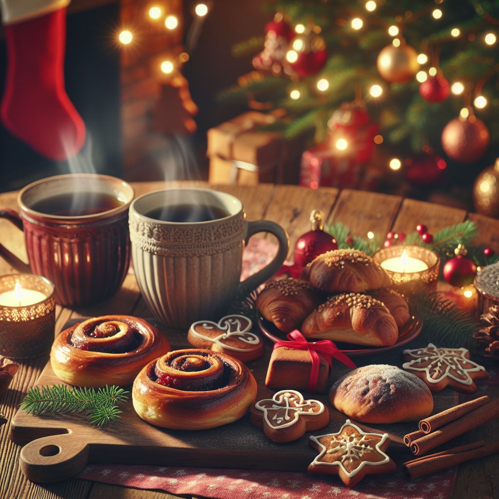 Julaftonsfika på Kungsörs bibliotek