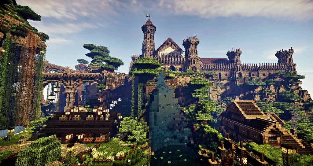 Bygga i Minecraft Fredag