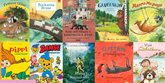 Sång & Boklek – utifrån barnboksklassiker och sånger. Biblioteket 70 år