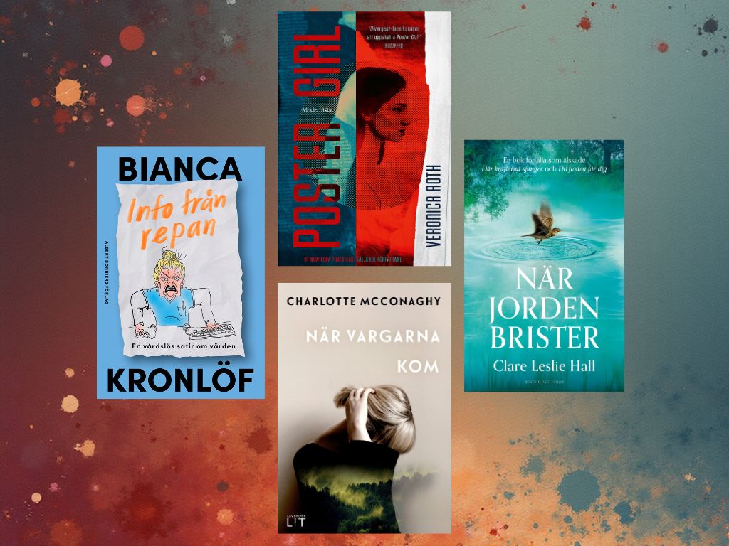 Bokomslag till böckerna i bokcirkeln