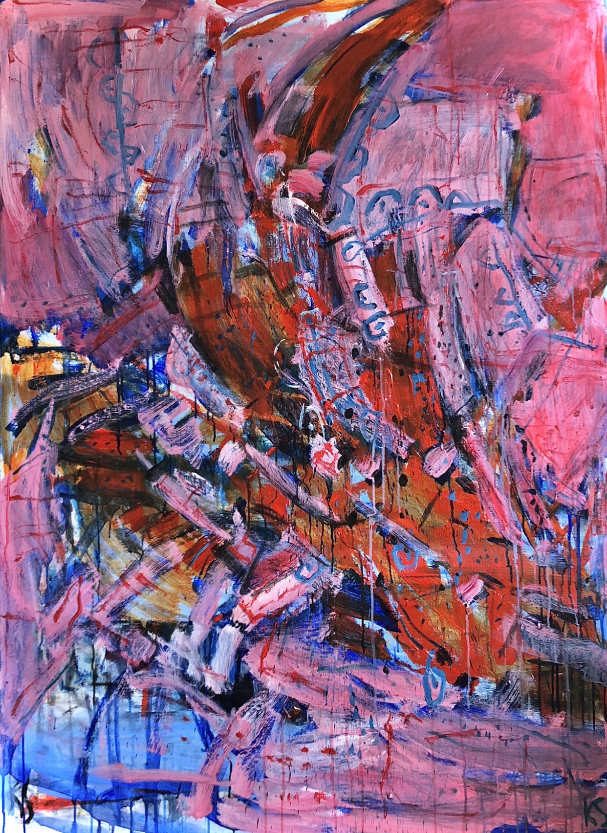 Målning av Kelvin Sommer