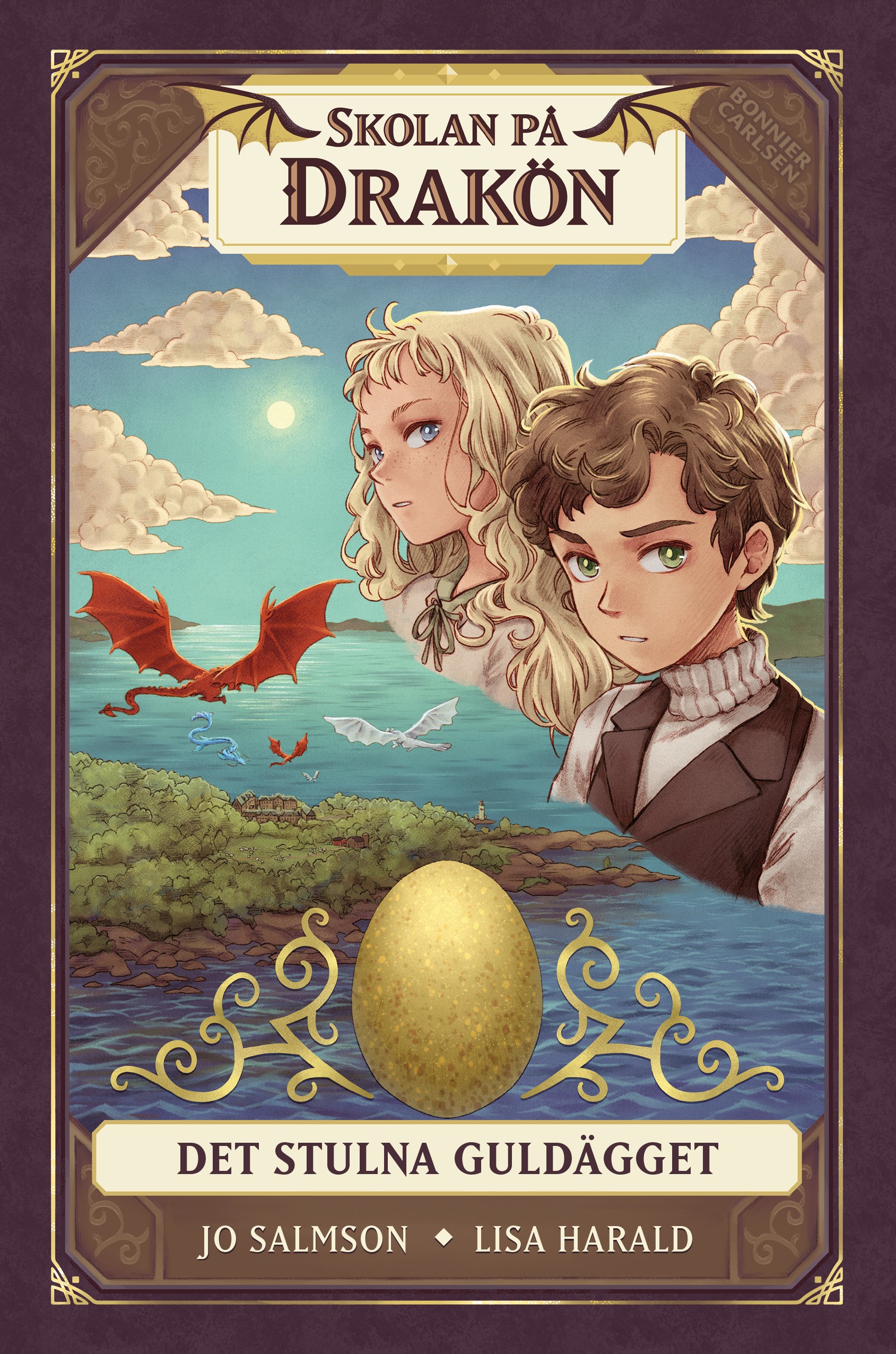 Boken "Skolan på Drakön. Det stulna guldägget"