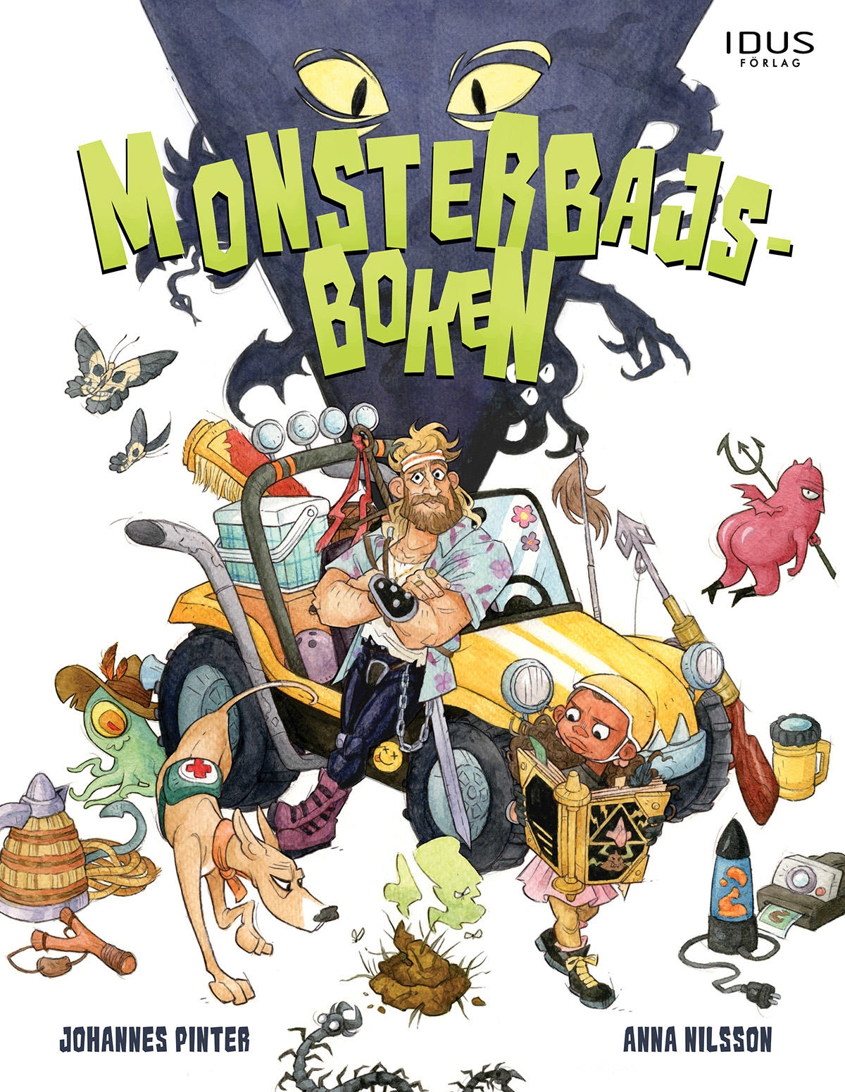 Boken "Monsterbajsboken".