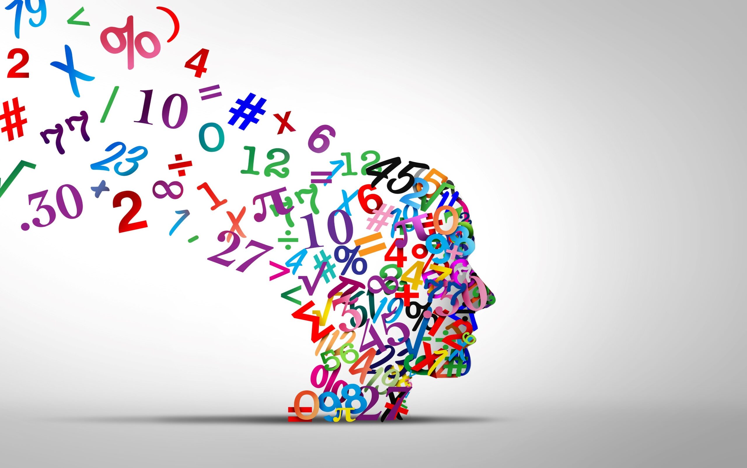 Det flödar siffror och matematiska tecken ur hjärnan.