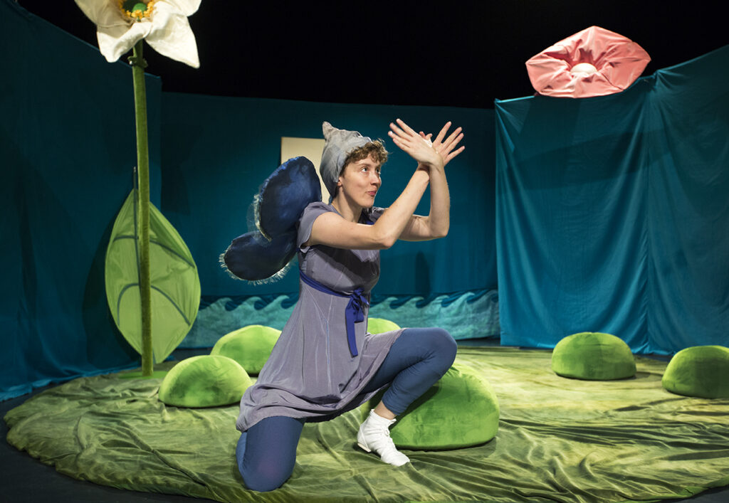 Ut i det blå: eller vad jag ville berätta för en blomma…