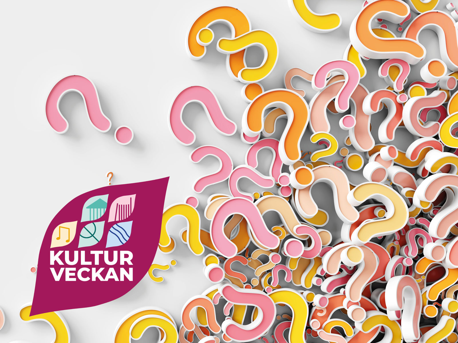 En hög med frågetecken.