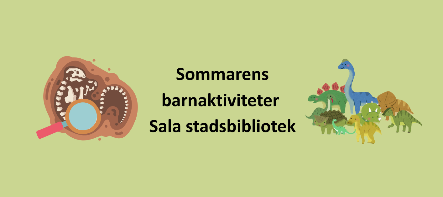 bildtext sommarens barnaktiviteter sala stadsbibliotek