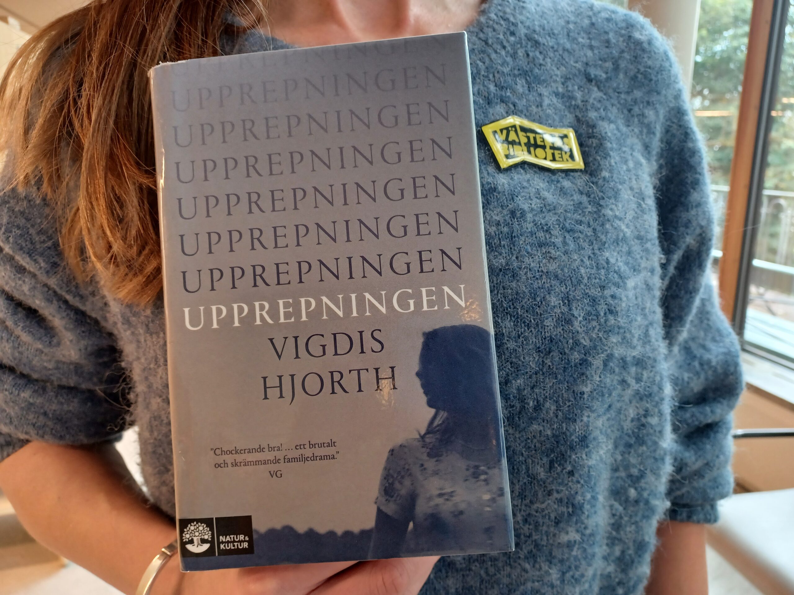 Boken Upprepningen av Vigdis Hjorth.